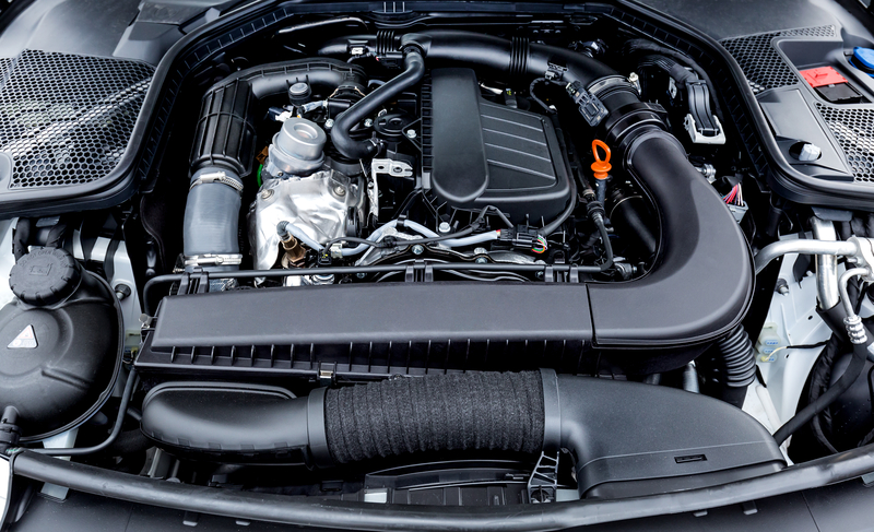 The inside of a car